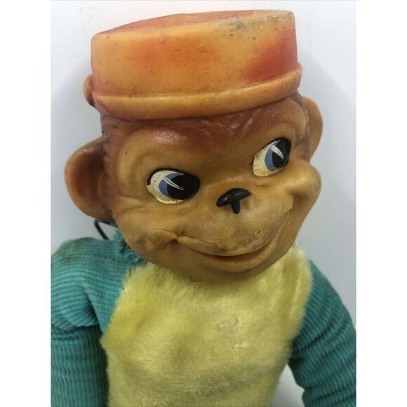 Stuffed Monkey Made in Japan 1965 A.D. Sutton & Sons New York City 13”. Read VTG - Picture 7 of 16